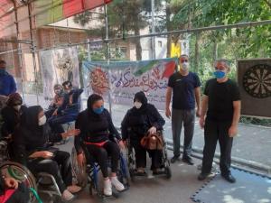 گزارش تصویری از مسابقات ورزشی جانبازان در منطقه۲۱