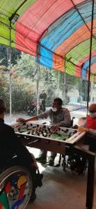 گزارش تصویری از مسابقات ورزشی جانبازان در منطقه۲۱