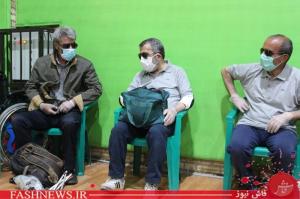 گزارش تصویری بازدید رئیس بنیاد از باشگاه ایثار/تصاویر
