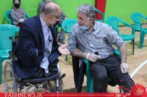 گزارش تصویری بازدید رئیس بنیاد از باشگاه ایثار/تصاویر
