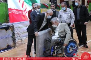 گزارش تصویری بازدید رئیس بنیاد از باشگاه ایثار/تصاویر