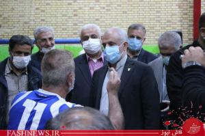 گزارش تصویری بازدید رئیس بنیاد از باشگاه ایثار/تصاویر
