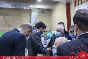 گزارش تصویری بازدید رئیس بنیاد از باشگاه ایثار/تصاویر