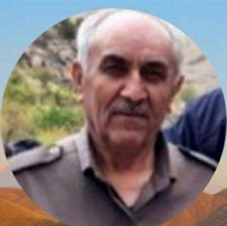 یکی از پیشمرگان شهرستان پاوه پر کشید