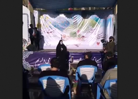 سخنان زینب سلیمانی در سالروز ولادت شهید حاج قاسم/فیلم