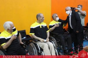رئیس بنیاد با جانبازان ورزشکار تهرانی دیدار کرد
