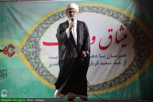 جشن عیدغدیر در جوار مزار شهید گمنام پردیسان/تصاویر 