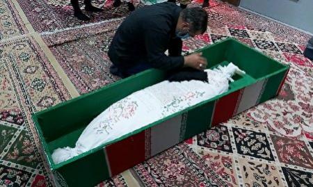 آخرین روضه‌خوانی برای شهید فرزانه در معراج‌الشهدا/فیلم 