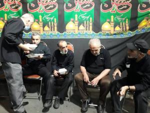 حضور جانبازان در هیئت عشاق العباس/تصاویر