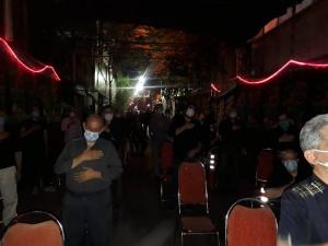 حضور جانبازان در هیئت عشاق العباس/تصاویر