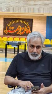 جانبازان ورزشکارتهرانی به عزاداری پرداختند