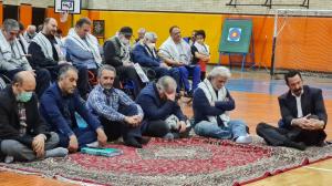 جانبازان ورزشکارتهرانی به عزاداری پرداختند