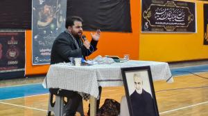 جانبازان ورزشکارتهرانی به عزاداری پرداختند