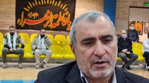 جانبازان ورزشکارتهرانی به عزاداری پرداختند