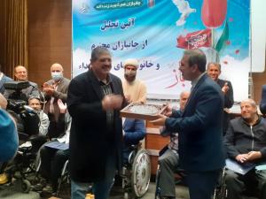 بسیجیان و مدیران شرکت سایپا مقام جانبازان و ایثارگران را گرامی داشتند/تصاویر