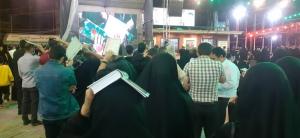 عاشقانه و همجوار شهدا در شب سه امام/تصاویر