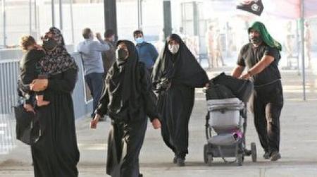 تردد ۸۰ هزار نفر از مرز مهران به عتبات عالیات 