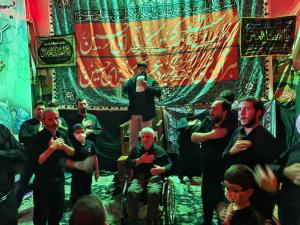 اقامه عزای جانبازان نخاعی درهیئت عشاق العباس(ع)/تصاویر