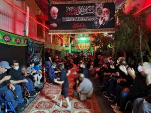 اقامه عزای جانبازان نخاعی درهیئت عشاق العباس(ع)/تصاویر