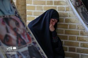 دیدار با مادر شهید مدفع حرم «سجاد عفتی»