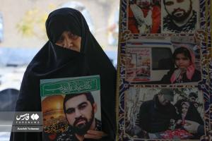 دیدار با مادر شهید مدفع حرم «سجاد عفتی»