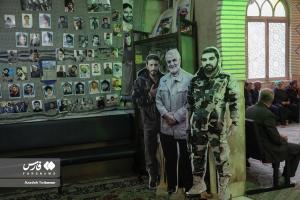 دیدار با مادر شهید مدفع حرم «سجاد عفتی»