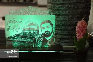 دیدار با مادر شهید مدفع حرم «سجاد عفتی»
