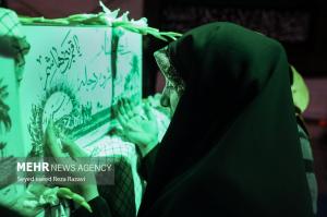 مراسم وداع با پیکر مطهر دویست شهید گمنام دفاع مقدس/تصاویر