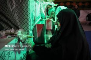 مراسم وداع با پیکر مطهر دویست شهید گمنام دفاع مقدس/تصاویر
