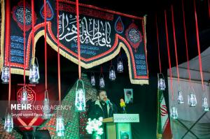 مراسم وداع با پیکر مطهر دویست شهید گمنام دفاع مقدس/تصاویر