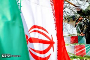 تصاویر/ مراسم تشییع پیکر مطهر شهدای گمنام دوران دفاع مقدس
