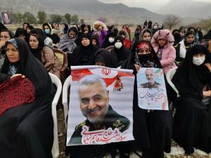 عطر شهید گمنام در کوچه‌پس‌کوچه‌های گنجوان