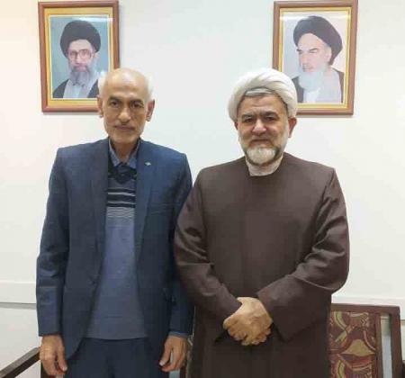 دیدار مشاور ایثارگران شرکت فرودگاه‌ها  با رئیس فراکسیون ایثار و شهادت مجلس