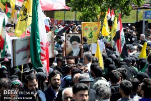 راهپیمایی روز قدس تهران و البرز
