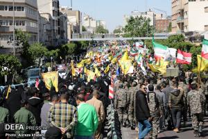 راهپیمایی روز قدس تهران و البرز