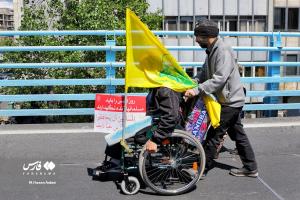 راهپیمایی روز قدس تهران و البرز